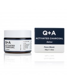 Q+A Activated Charcoal detox mask