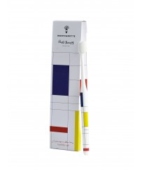 MontCarotte Mondrian toothbrush Abstraction Brush Collection