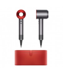 Dyson Supersonic™ (Iron/Red) with leather case